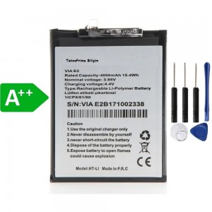 CasperVia  E2 ile Uyumlu İthal Pil Batarya