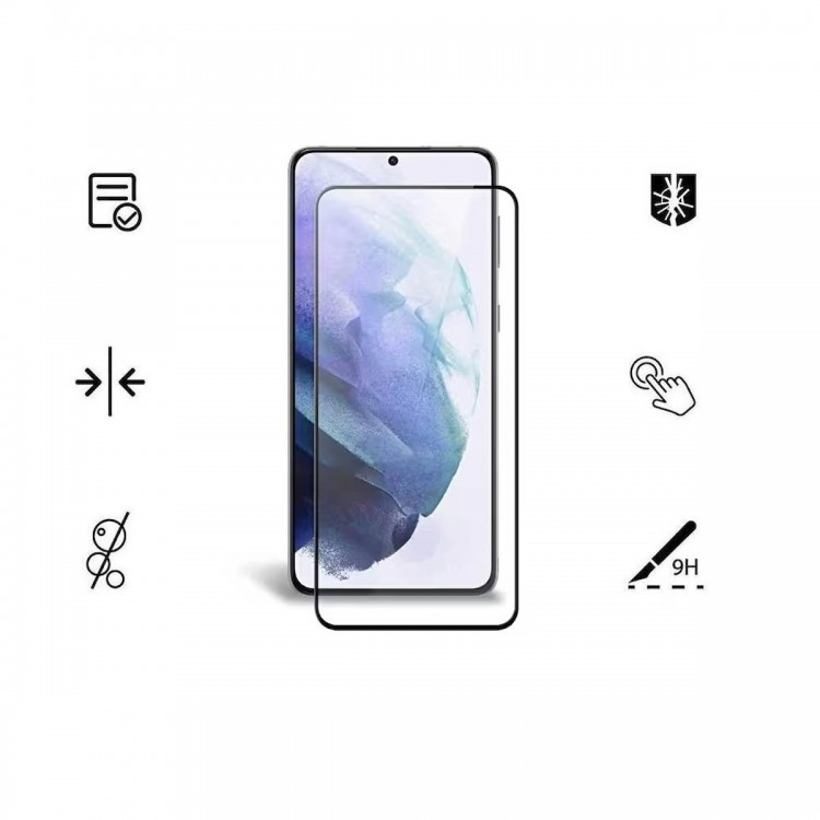 Xiaomi Mi 11T Pro İle Uyumlu Kırılmaz Cam 9d Tam Kapatan Süper Glass