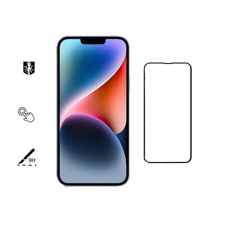 İphone 14 Plus İle Uyumlu Kırılmaz Cam 9D Tam Kapatan Süper Glass İphone 14 Plus İle Uyumlu Kırılmaz Cam 9D Tam Kapatan Süper Glass