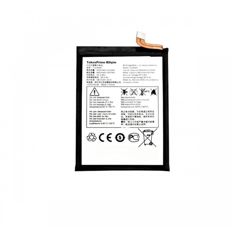 Alcatel 3X 2020 5061U ile Uyumlu İthal Pil Batarya TLP043D7