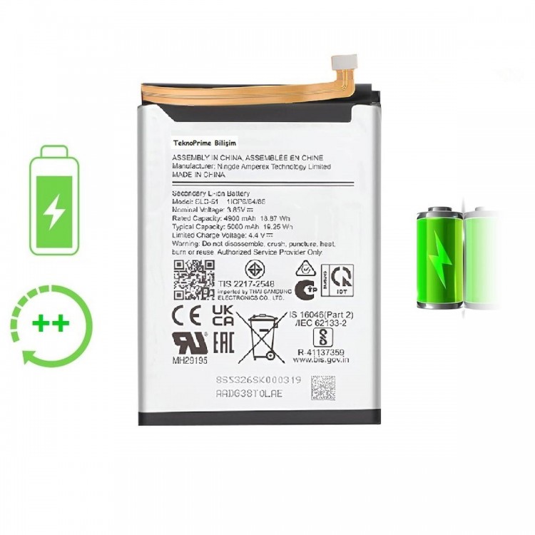 Samsung Galaxy A05s A057 ile Uyumlu Güclendirilmis İthal Pil Batarya Samsung Galaxy A05s A057 ile Uyumlu Güclendirilmis İthal Pil Batarya