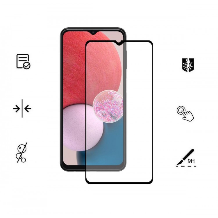 Samsung Galaxy A13 İle Uyumlu Kırılmaz Cam 9d Tam Kapatan Süper Glass Samsung Galaxy A13 İle Uyumlu Kırılmaz Cam 9d Tam Kapatan Süper Glass