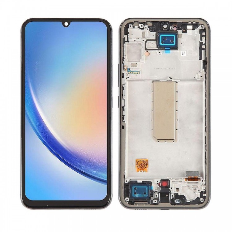 Samsung Galaxy A34 5G A346 İle Uyumlu Çıtalı Lcd Ekran Dokunmatik Dar Ekran Samsung Galaxy A34 5G A346 İle Uyumlu Çıtalı Lcd Ekran Dokunmatik Dar Ekran