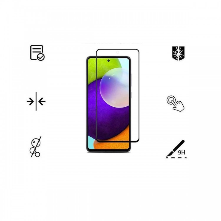 Samsung Galaxy A53 5G İle Uyumlu Kırılmaz Cam 9d Tam Kapatan Süper Glass
