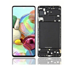 Samsung Galaxy A71 A715F ile Uyumlu Oled Ekran Dokunmatik Çıtalı Tam Ekran Samsung Galaxy A71 A715F ile Uyumlu Oled Ekran Dokunmatik Çıtalı Tam Ekran