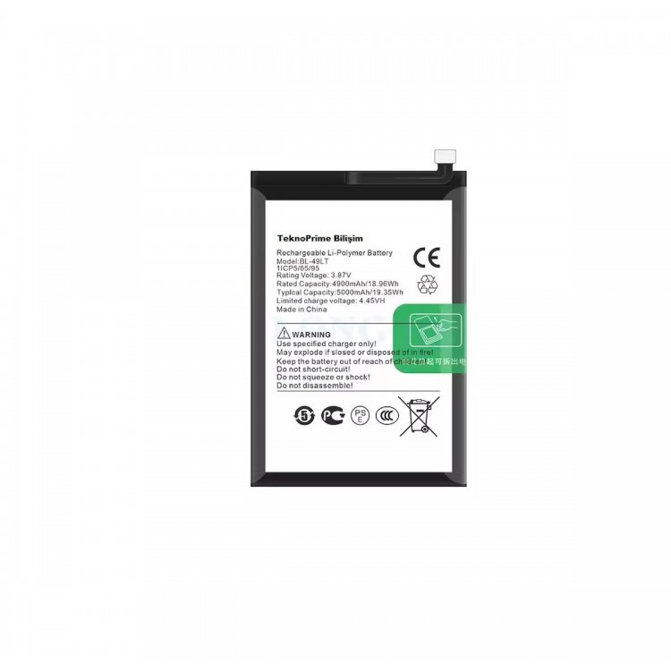 Tecno Camon 19 ile Uyumlu İthal Pil Batarya Cl6n BL-49LT