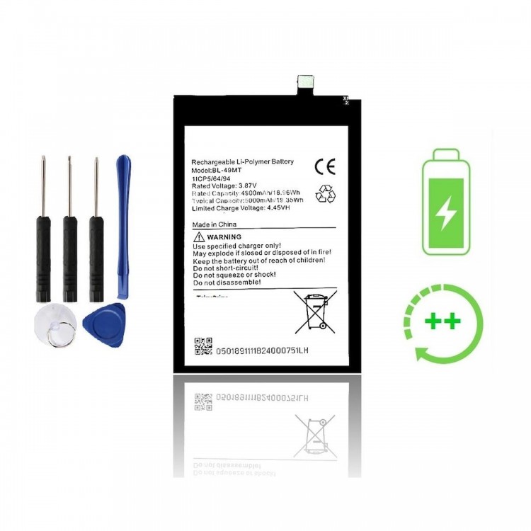 Tecno Camon 19 Pro ile Uyumlu  Güclendirilmis İthal Pil Batarya BL-49MT