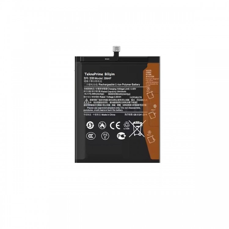 Xiaomi Mi A3 ile Uyumlu İthal Pil Batarya BM4F M1906F9SH Xiaomi Mi A3 ile Uyumlu İthal Pil Batarya BM4F M1906F9SH