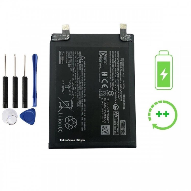 Xiaomi Mi 11T Pro İle Uyumlu Güclendirilmis İthal Pil Batarya BM58 Xiaomi Mi 11T Pro İle Uyumlu Güclendirilmis İthal Pil Batarya BM58