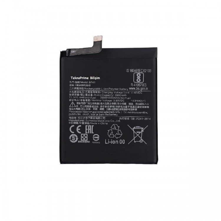 Xiaomi Redmi K20 ile Uyumlu İthal Pil Batarya BP41 M1903F10I