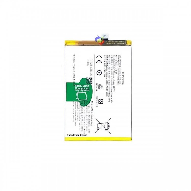 Vivo Y16 İle Uyumlu İthal Pil Batarya V2204 V2214  B-S7