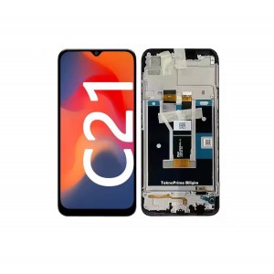 Oppo Realme C21 2021 ile Uyumlu Lcd Ekran Dokunmatik Çıtalı Rmx3063 Rmx3061 Oppo Realme C21 2021 ile Uyumlu Lcd Ekran Dokunmatik Çıtalı Rmx3063 Rmx3061