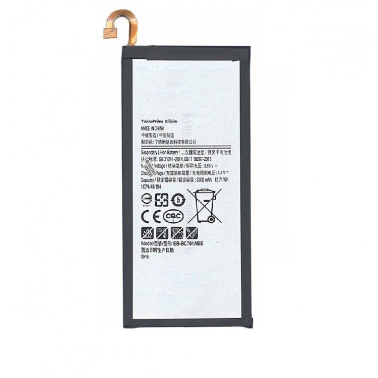 Samsung Galaxy C7 Pro C7010 ile Uyumlu İthal Pil Batarya Samsung Galaxy C7 Pro C7010 ile Uyumlu İthal Pil Batarya
