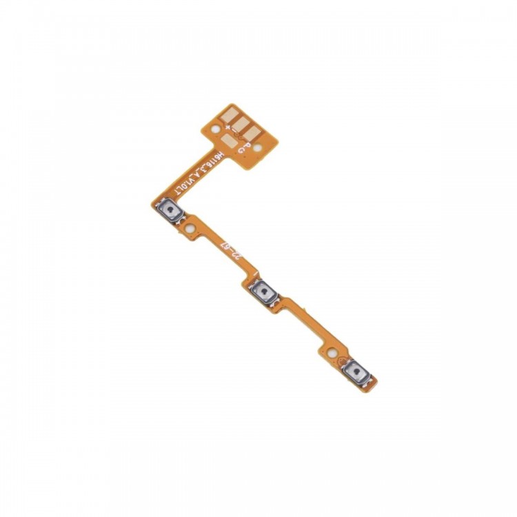 Tecno Camon 12 Air İle Uyumlu Güç Açma Kapama Ses Açma Kısma Flex On Of CC6 Tecno Camon 12 Air İle Uyumlu Güç Açma Kapama Ses Açma Kısma Flex On Of CC6