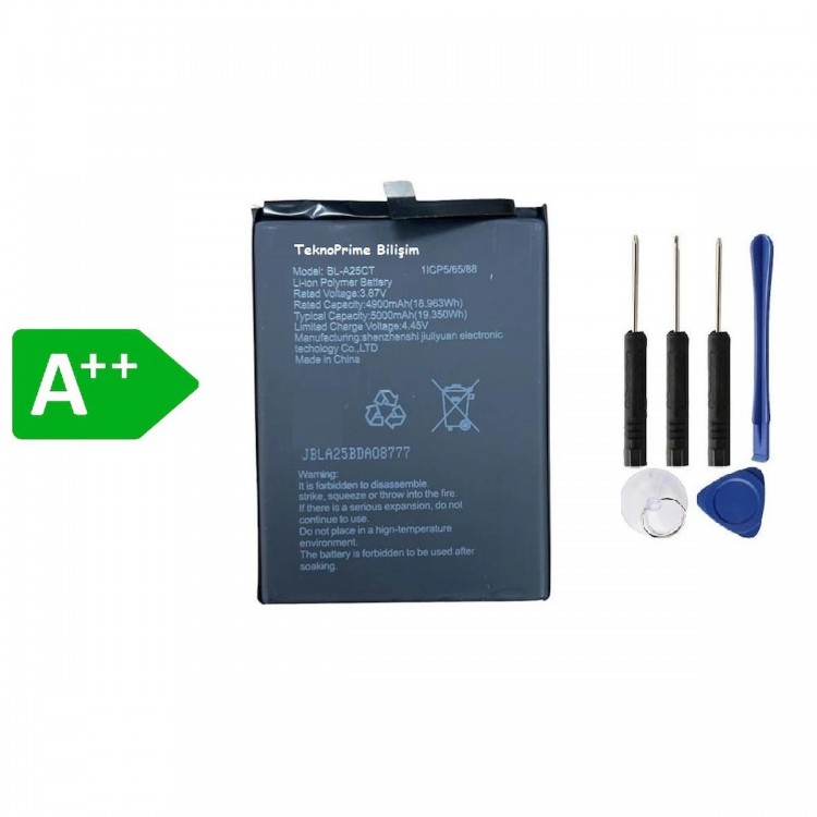 General Mobile GM21 ile Uyumlu İthal Pil Batarya