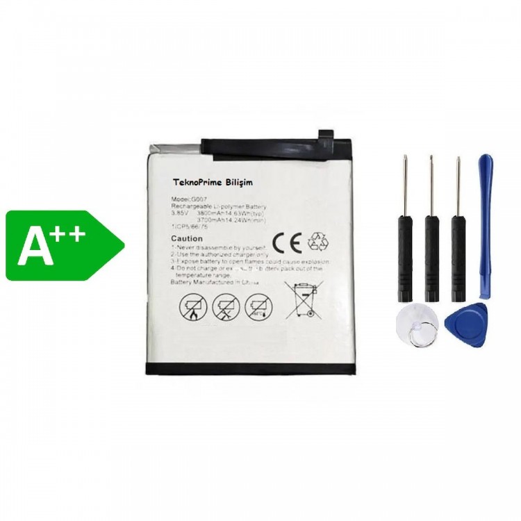 General Mobile GM9 Pro ile Uyumlu İthal Pil Batarya