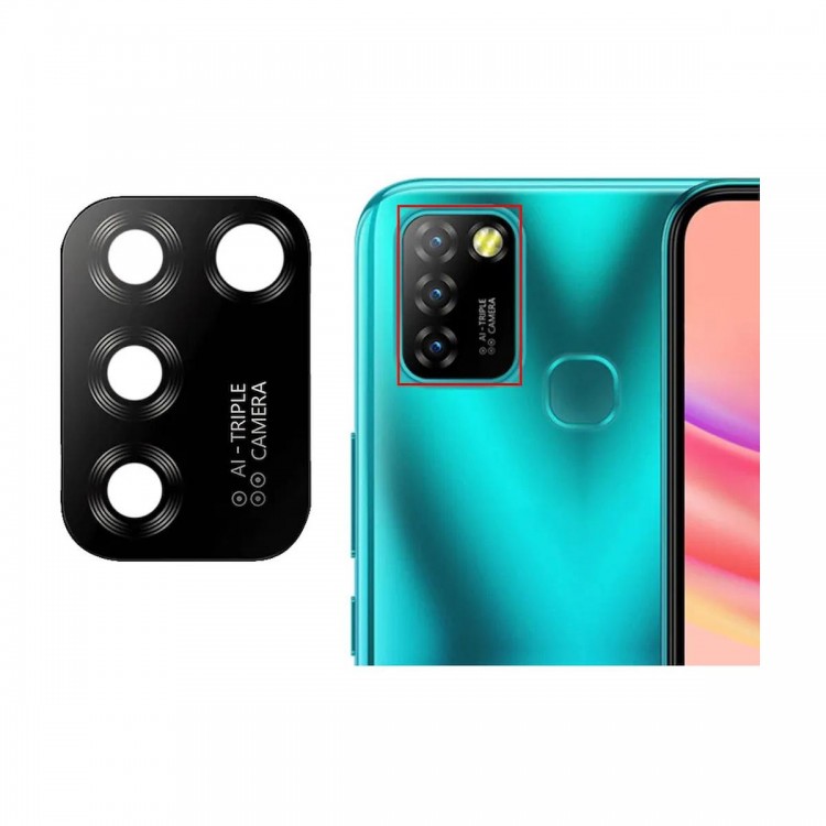 İnfinix Hot 10 Lite İle Uyumlu Kamera Camı  X657