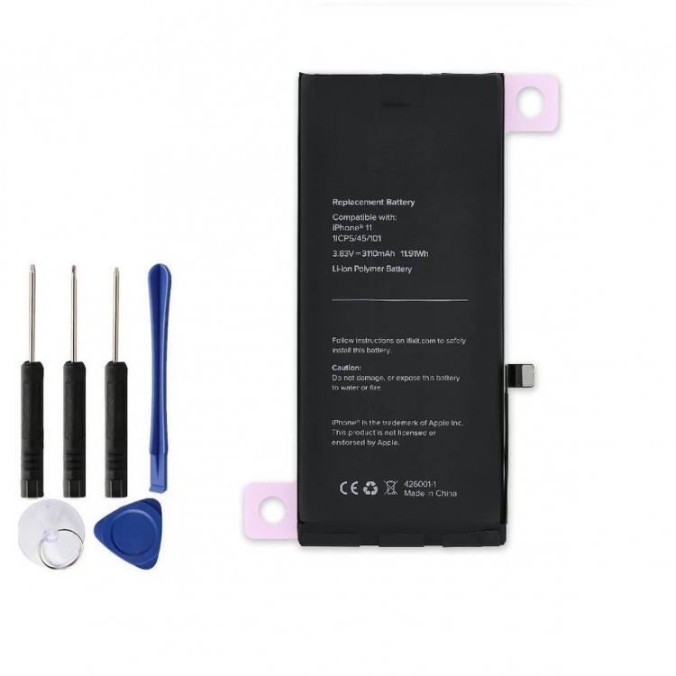 Apple iPhone 11 ile Uyumlu İthal Pil Batarya