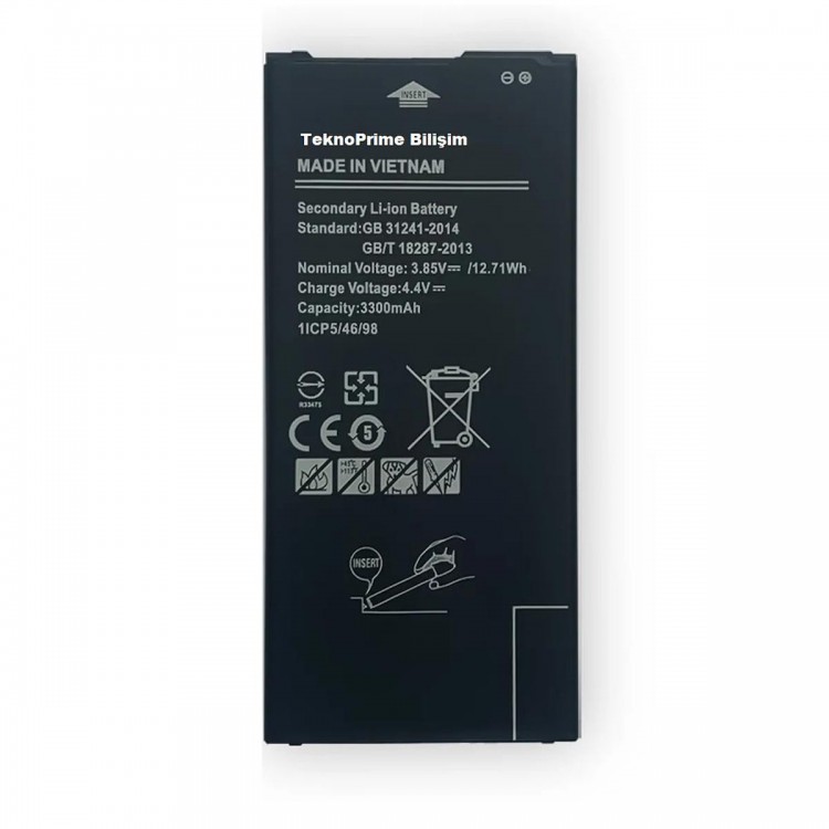 Samsung Galaxy J7 Max G615F ile Uyumlu İthal Pil Batarya Samsung Galaxy J7 Max G615F ile Uyumlu İthal Pil Batarya