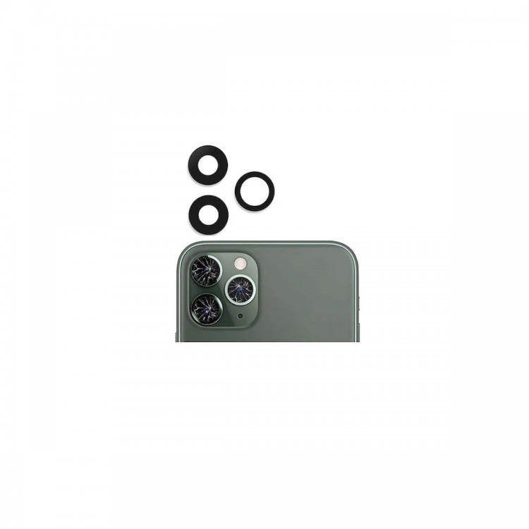 Apple iPhone 11 Pro İle Uyumlu Kamera Camı Apple iPhone 11 Pro İle Uyumlu Kamera Camı