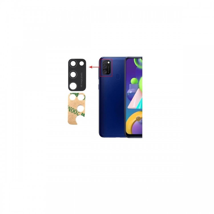 Samsung Galaxy M21 M215F İle Uyumlu Kamera Camı