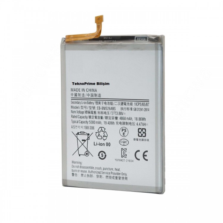 Samsung Galaxy M53 5G M536 İle Uyumlu İthal Pil Batarya Samsung Galaxy M53 5G M536 İle Uyumlu İthal Pil Batarya