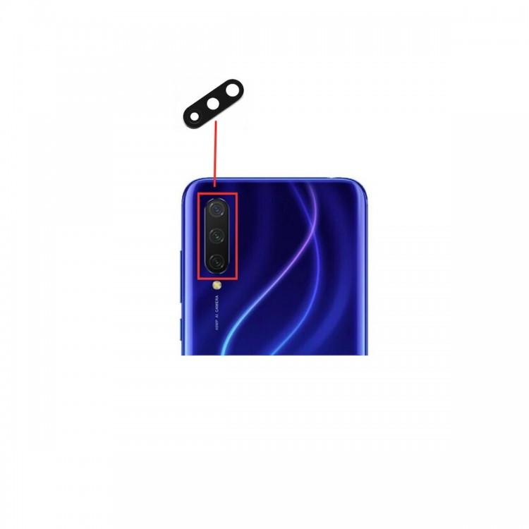 Xiaomi Mi 9 Lite İle Uyumlu Kamera Camı Sade Xiaomi Mi 9 Lite İle Uyumlu Kamera Camı Sade