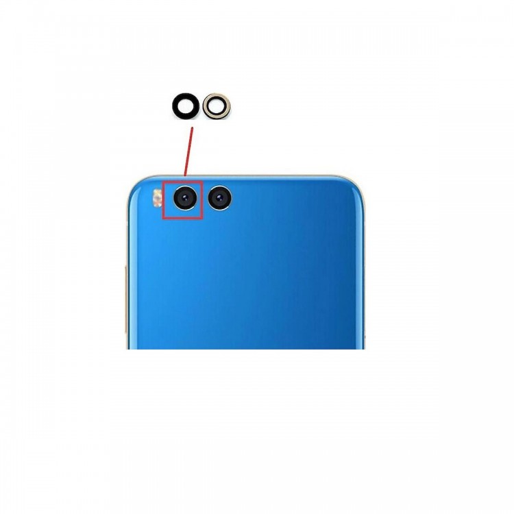 Xiaomi Mi Note 3 İle Uyumlu Kamera Camı