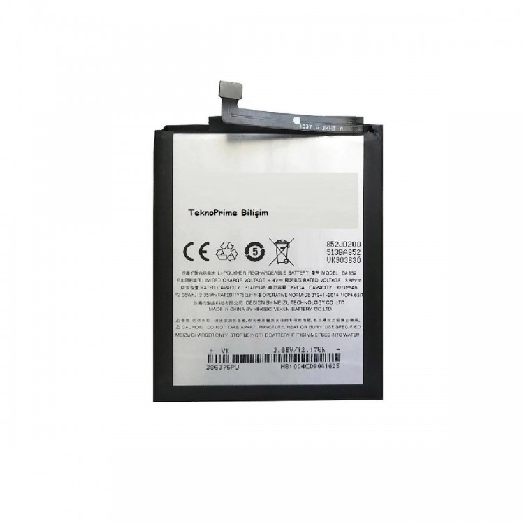 Meizu Note 8 ile Uyumlu İthal Pil Batarya