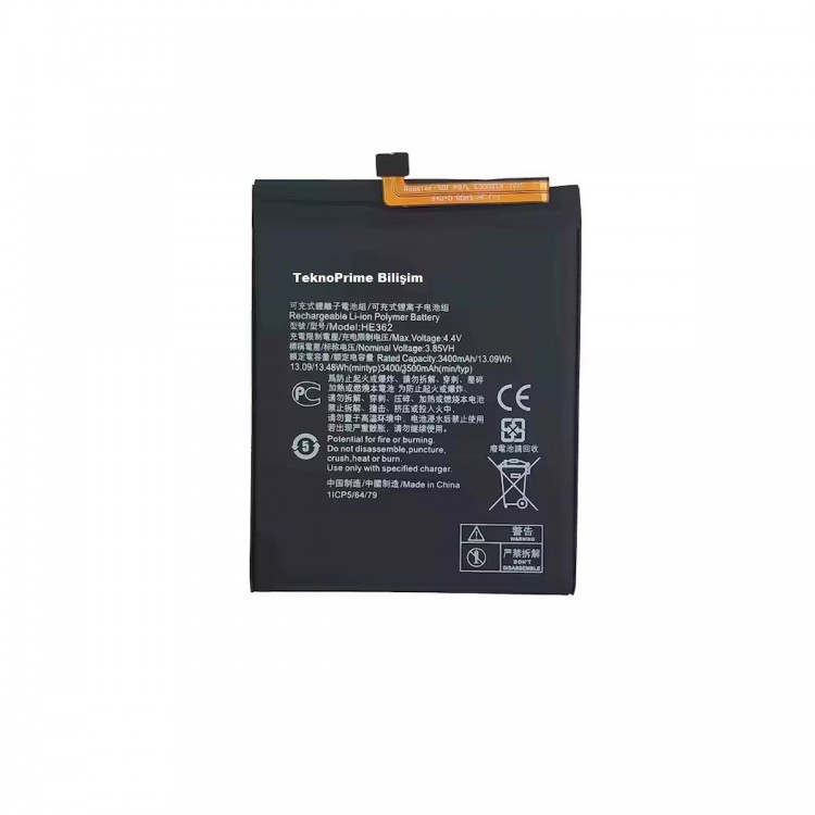 Nokia 8.1 ile Uyumlu İthal Pil Batarya HE362