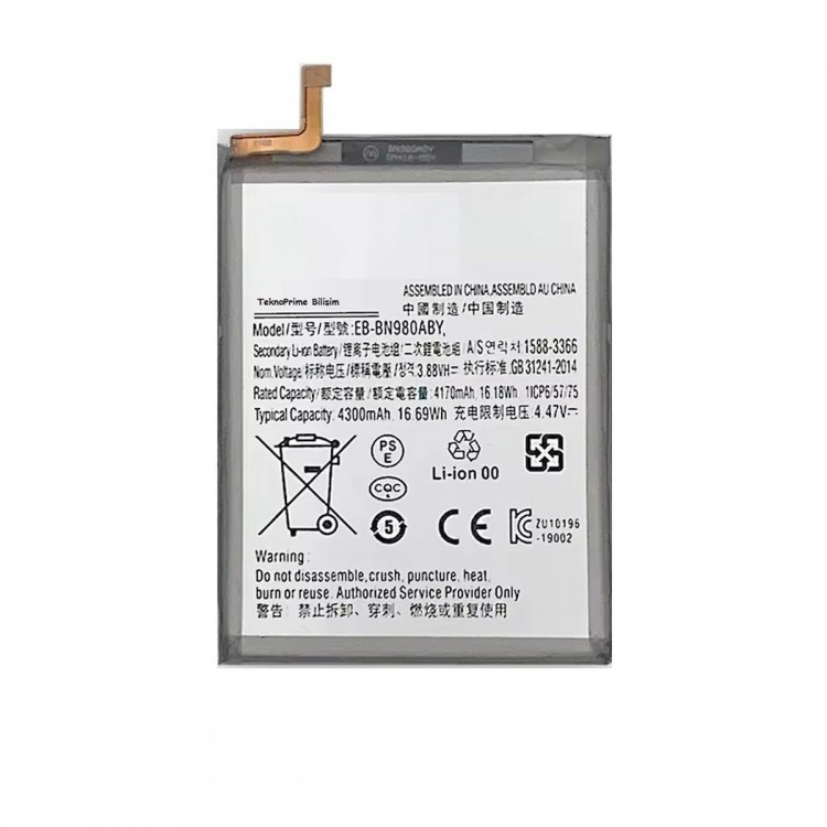 Samsung Galaxy Note 20 N980F ile Uyumlu İthal Pil Batarya