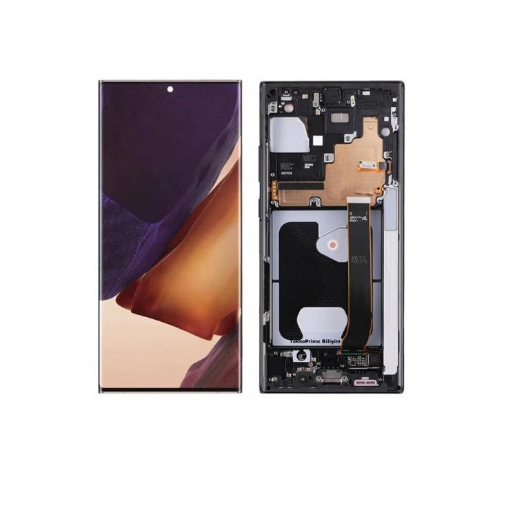 Samsung Galaxy Note 20 Ultra N985F İle Uyumlu Oled Ekran Dokunmatik Siyah Samsung Galaxy Note 20 Ultra N985F İle Uyumlu Oled Ekran Dokunmatik Siyah