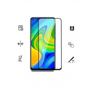 Xiaomi Redmi Note 9 İle Uyumlu Kırılmaz Cam 9D Tam Kapatan Süper Glass Xiaomi Redmi Note 9 İle Uyumlu Kırılmaz Cam 9D Tam Kapatan Süper Glass