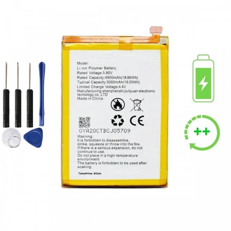 Omix x300 İle Uyumlu  Güclendirilmis İthal Pil Batarya