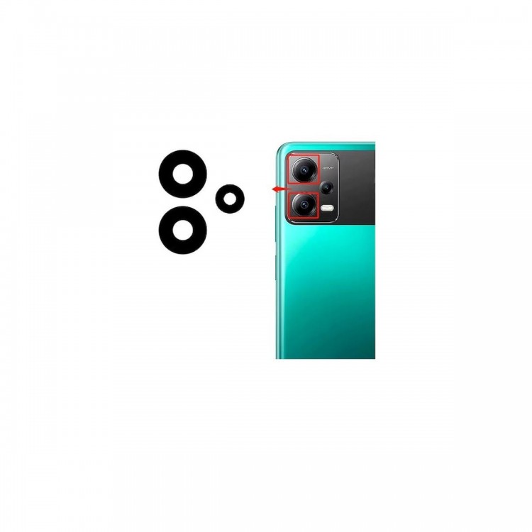 Poco X5 İle Uyumlu Kamera Camı İthal Set 22111317PG 22111317PI