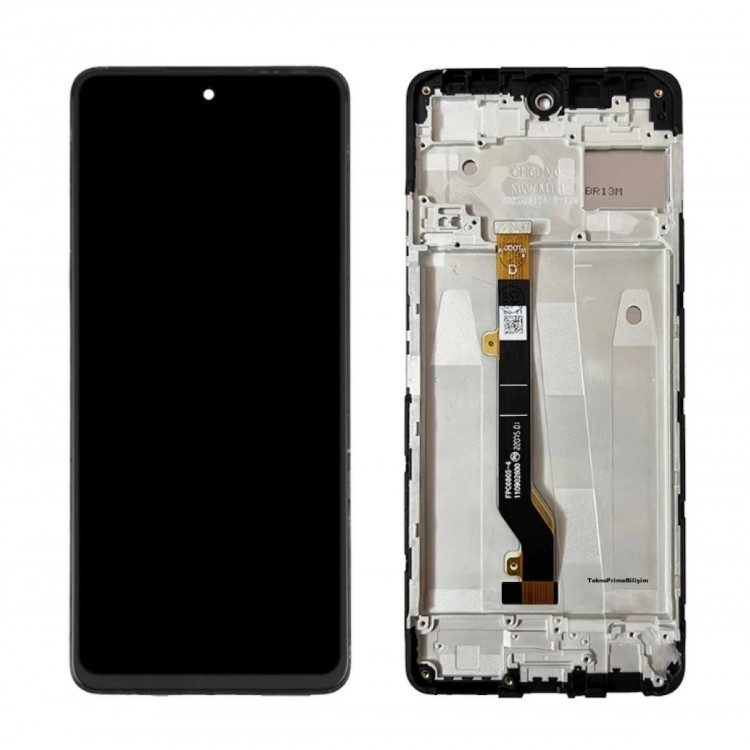 Tecno Pova 5 İle Uyumlu Lcd Ekran Dokunmatik Çıtalı LH7n