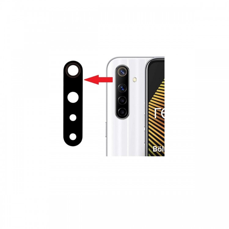 Realme 6i İle Uyumlu Kamera Camı