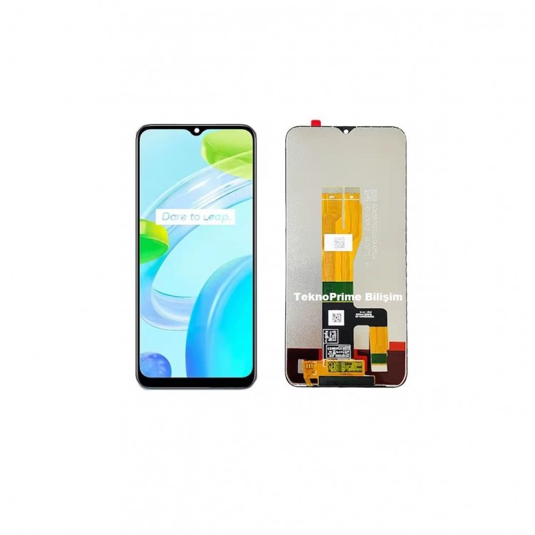 Realme C30s İle Uyumlu Lcd Ekran Dokunmatik RMX3690
