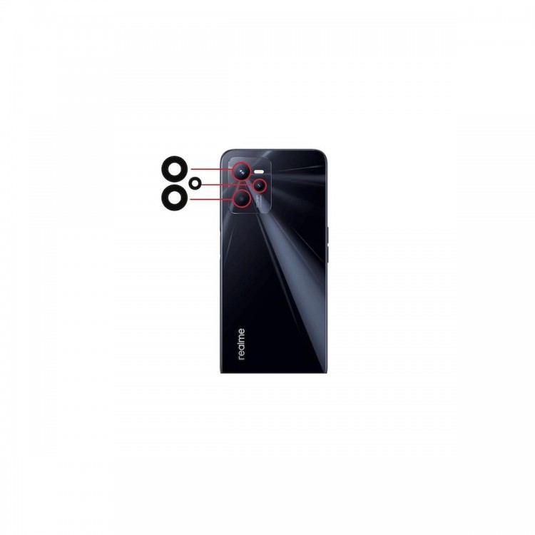 Realme C35 İle Uyumlu Kamera Camı