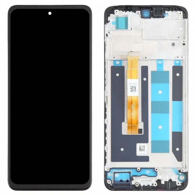 Oppo Realme C55 ile Uyumlu Oled Ekran Dokunmatik Çıtalı Rmx3710