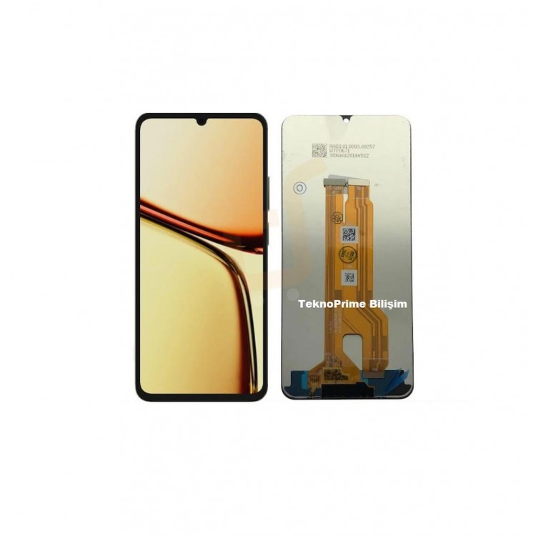 Realme C61 İle Uyumlu Lcd Ekran Dokunmatik RMX3933