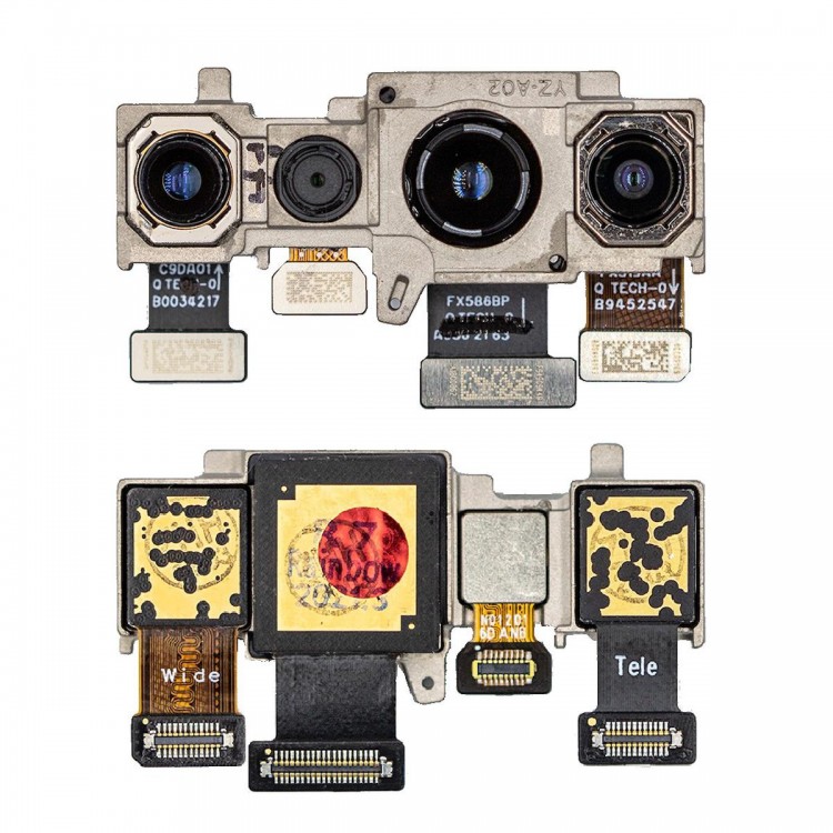 Oppo Reno 3 Pro İle Uyumlu Arka Kamera  Full Set