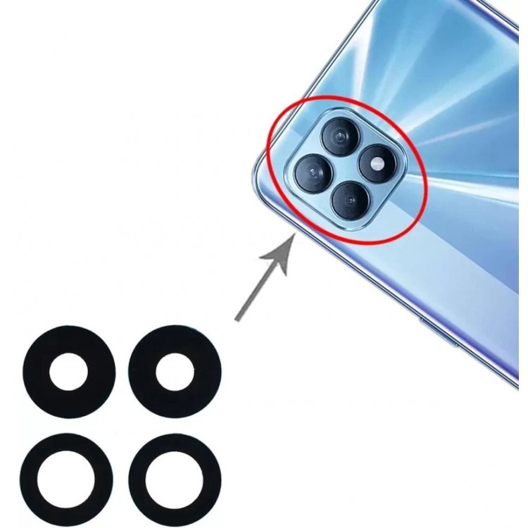 Oppo Reno 4 Lite İle Uyumlu Kamera Camı