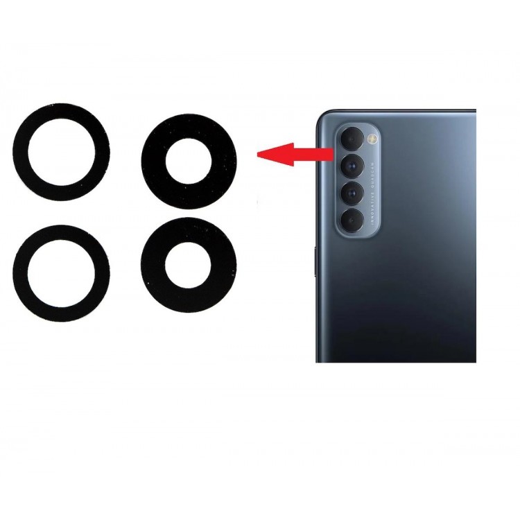 Oppo Reno 4 Pro İle Uyumlu Kamera Camı