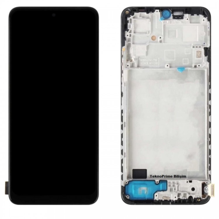 Oppo Reno 6 ile Uyumlu TFT Ekran Dokunmatik Cph2251 Çıtalı (Parmak İzi Çalışmaz)