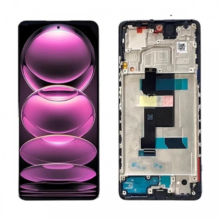 Xiaomi Redmi Note 12 Pro 5G ile Uyumlu TFT Ekran Dokunmatik Çıtalı 22101316C, 22101316I