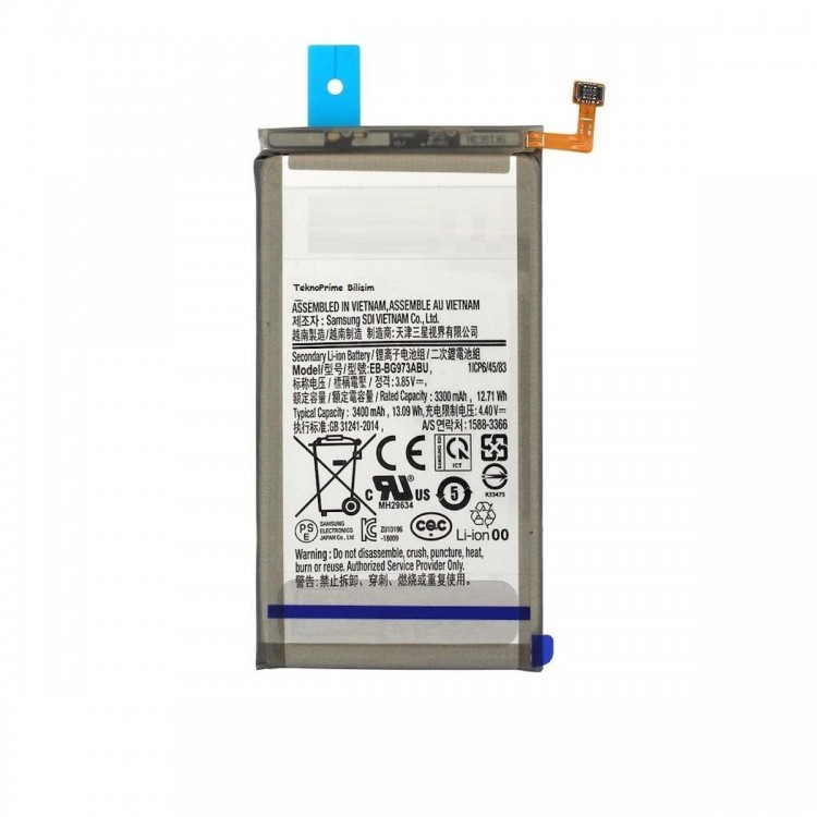 Samsung Galaxy S10 G973F ile Uyumlu İthal Pil Batarya Samsung Galaxy S10 G973F ile Uyumlu İthal Pil Batarya