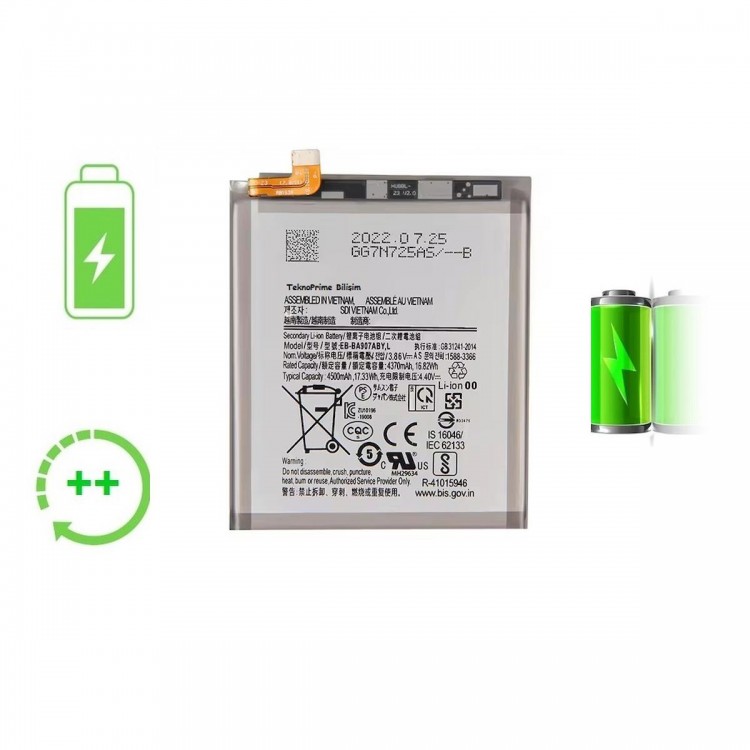 Samsung Galaxy S10 Lite G970F ile Uyumlu Güclendirilmis İthal Pil Batarya Samsung Galaxy S10 Lite G970F ile Uyumlu Güclendirilmis İthal Pil Batarya