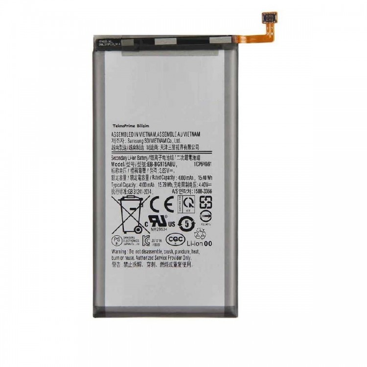 Samsung Galaxy S10 Plus G975F ile Uyumlu İthal Pil Batarya