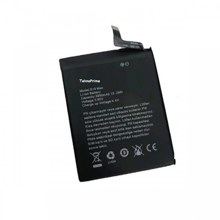 Reeder S19 Max İle Uyumlu İthal Pil Batarya
